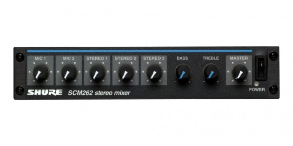 Shure Stereo Mixer SCM262